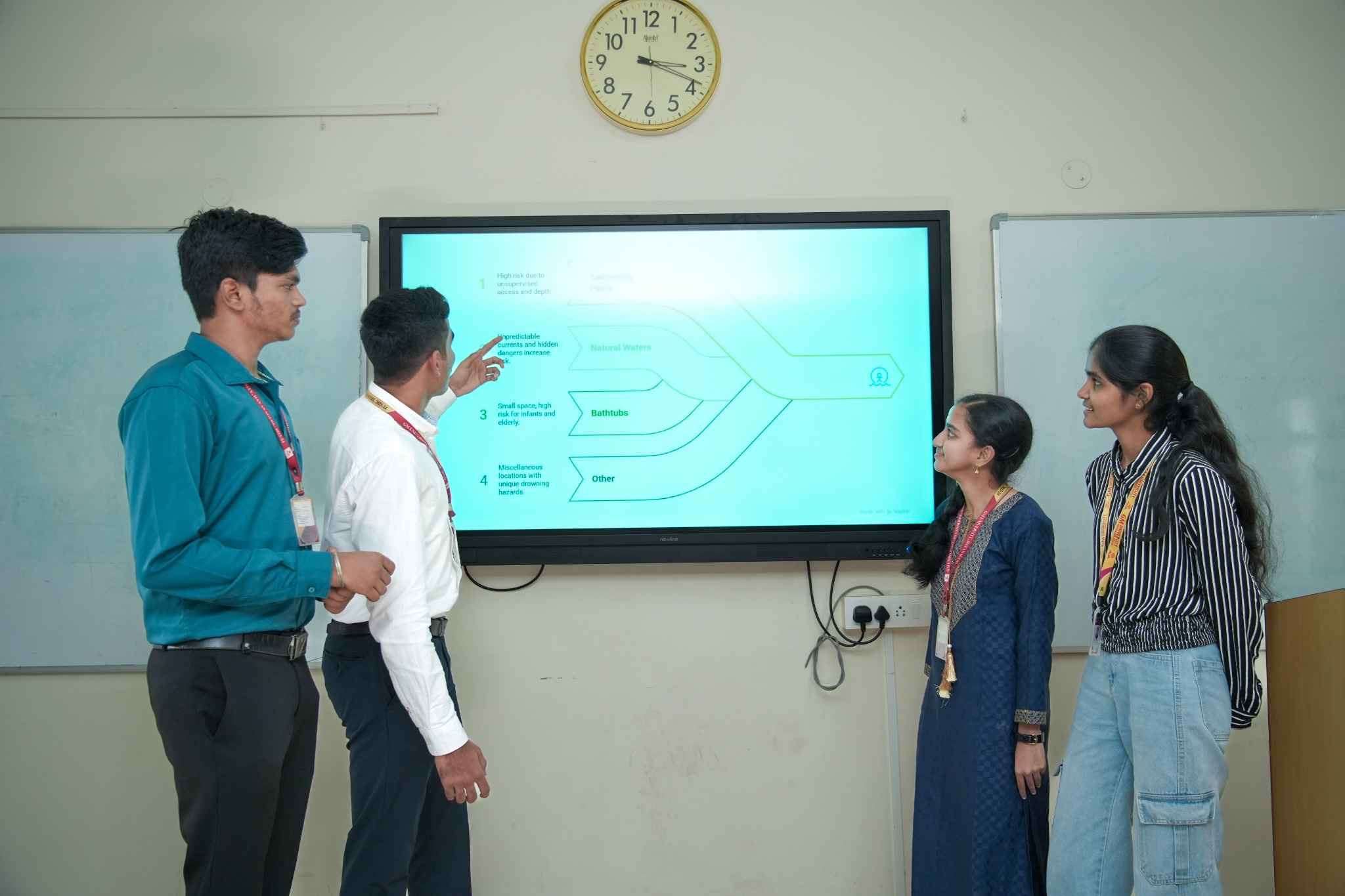 Students making a presentation – photo 1